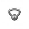 Gorilla Sports Kettlebell činka, liatinová, sivá, 4 kg