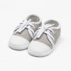 Dojčenské tenisky capačky New Baby jeans sivá 3-6 m Sivá 3- 6 m