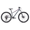CTM ROCKY jump 2025, matná sivá/ružová veľkosť bicyklov 14