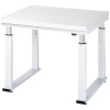 Pracovný stôl, elektricky výškovo prestaviteľný ,doska z tvrdého melamínu, nosnosť 600 kg RAU