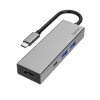 Hama 00200107 dokovacia stanica a replikátor portov USB 3.2 Gen 1 (3.1 Gen 1) Type-C Antracit, Šedá (200107)