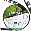Záhradný obrubník Easy Border Set 40 mm, čierny BRADAS