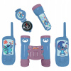 Dinsey STITCH Sada Walkie-talkie Kompas Ďalekohľad Baterka