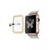 3D Ochranné tvrdené sklo Apple Watch Sport 42mm zlatá farba