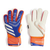 adidas Predator Match Fingersave Goalkeeper Gloves Adults Blue/Red 10