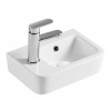 OLSEN SPA - Umývadielko PICCOLO 37,5 × 24,5 × 13,5 cm - umývadielko prevedenie - Ľavé OLKLT10100L