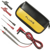 Fluke TL80A-1 sada bezpečnostných meracích vodičov [lamelový zástrčka 4 mm - skúšacia špička] 1.50 m čierna, červená 1 ks; 3971229