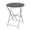 Stůl zahradní BISTRO, skládací, kov, zelená, pr.60x71,5cm|Esschert Design