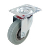 Otočné gumené koliesko 100 mm - 70 kg Fixman 443003
