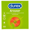 Durex Arouser rebrované kondómy 3 ks