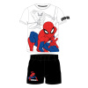 Spider Man - licencia Chlapčenské pyžamo - Spider-Man 52041658W, biela / čierna Farba: Mix farieb, Veľkosť: 128