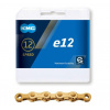 Reťaz KMC E-12 gold 130 článkov box