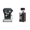 Ascaso Dream ONE, Anthracite + Eureka Mignon Zero, CR black
