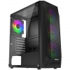 EVOLVEO Xenon, Midi Tower / 4x ARGB / mesh+sklo XENON-BK-4