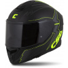 přilba Integral GT 2.1 Flash, CASSIDA (černá matná/žlutá fluo/tmavě šedá, vel. 3