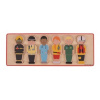 Bigjigs Toys Vkládací puzzle záchranářský tým