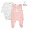 Detský komplet - Baby Set Cool Club 68 White, Pink, Multi -Colored 2 ks. (Cool Club Baby Set Bodyshop Roma R 68)