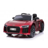 Elektrické autíčko BABY MIX AUDI R8 Spyder MAXI metalíza červené