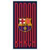 FC Barcelona Osuška FC Barcelona, BARÇA, tmavomodrá, 70×140 cm
