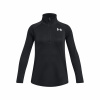 UNDER ARMOUR Tech Graphic 1/2 Zip-BLK - XL