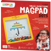 Magnetická tabuľa MagPad Dots - žltá - dotykové pero + návod pre deti od 3 rokov