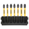 Sada Tough Case - držiak 7ks bitov 57mm + (PZ1, PZ2, PZ3) FLEXTORQ DEWALT DT70822