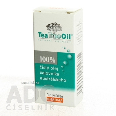 Dr. Müller Tea Tree Oil 100% čistý olej 1x10 ml, 8594009620502