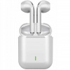 Bezdrôtové slúchadlá s mikrofónom - Biela KP-25185