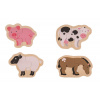 Bigjigs Toys Jednoduché puzzle - Zvieratá na farme