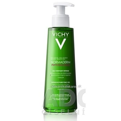 VICHY NORMADERM PHYTOSOLUTION GEL čistiaci gél pre pleť so sklonom k akné 1x200 ml