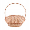 Darčekový kôš prútený hnedý