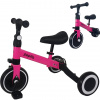 Pepita Foxy 3v1 konvertibilný bicykel na behanie s odnímateľnými pedálmi a nastaviteľnými kolesami - ružovo-čierna Pepita