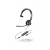 Poly Blackwire 3315 náhlavní souprava, 3.5 mm jack + USB-C/A adaptér, mono (8X217AA)