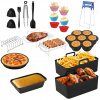 SET do beztukovej fritézy AIR FRYER Ninja VLOŽKA KOŠÍK rošt