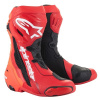 boty SUPERTECH R, ALPINESTARS (červená fluo/červená, vel. 46)