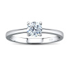 Silvego Strieborný prsteň MADISON so Swarovski® Zirconia JJJR2339sw