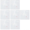 7XTermostat Tuya WiFi diaľkové ovládanie teploty LED Dotyk 3A