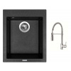 Set Sinks CUBE 410 Granblack + batéria Sinks MIX 35 PROF S chróm