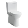 Kombinačná misa stojaca Laufen PRO, hlboké splachovanie, Dual-flush, biela LCC, H8249554000001