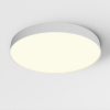 MAYTONI C032CL-90W3K-RD-W Stropné LED svietidlo ZON 90W, 3000K, 7130lm, CRI90, IP20, 60cm, biela