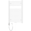 Mexen Pluton, elektrické vykurovacie teleso 800x600 mm + vykurovacia tyč 600 W, biela, W106-0800-600-2600-20