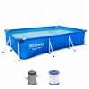 Obdĺžnikový rámový záhradný bazén 300x201x66 cm Bestway 56411 (Obdĺžnikový rámový záhradný bazén 300x201x66 cm Bestway 56411)