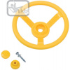KBT KBT detský plastový volant, žltý Steering wheel