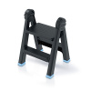 schodíky TITAN LADDER KLD4565-2717C čierne plastové Keden