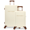 Sada cestovních kufrů SUITSUIT® Serenity Whisper White 2 ks - bílá - 91 / 32 L