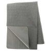 Uterák s vysokou absorbciou v plastovom obale 66 x 43 cm sivá