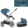 Oyster-BabyStyle OYSTER 3 - Babystyle kombinovaný kočík 2v1 Varianta: REGATTA