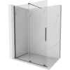 Mexen Velar, posuvné dvere do otvoru typ Walk-In 160 cm, 8mm číre sklo, grafitová matná, 871-160-000-03-66