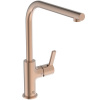 Ideal Standard Gusto - Drezová batéria s vysokým otočným výtokom, Sunset Rose BD418J4