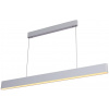 LED svetlo IMMAX NEO MILANO Smart závesné lineárne svietidlo 120cm, CCT 40W/RGB 18W, biele Zigbee 3.0 (07157-W120X)